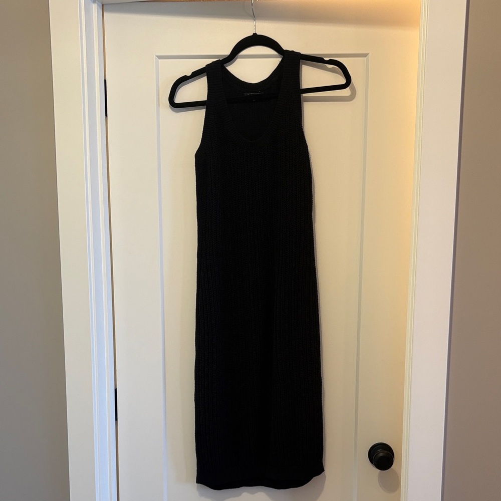 Banana Republic Elegant Black Midi Dress